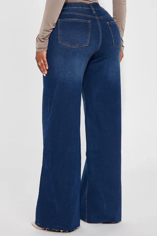 So Valid Stretch Wide Leg Jeans