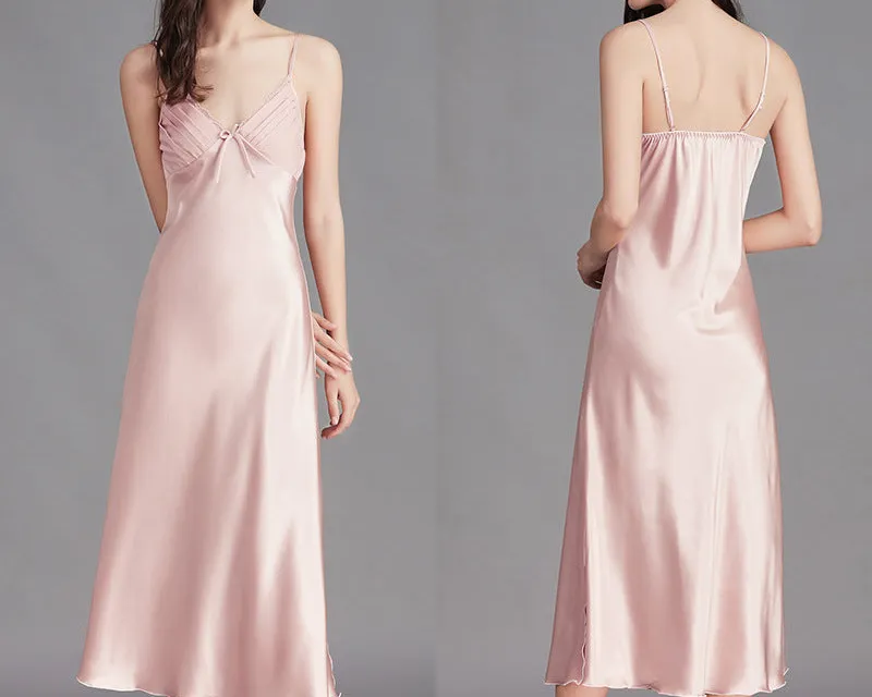 Midi Length Slip Style Nightgown