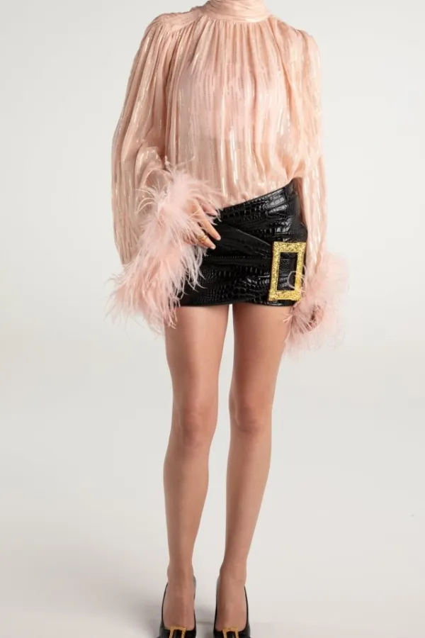 Leather Mini Skirt