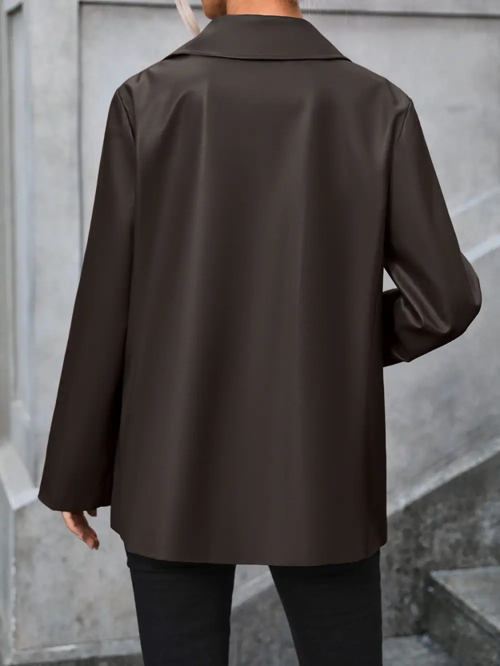 Refined Button-Up Blazer