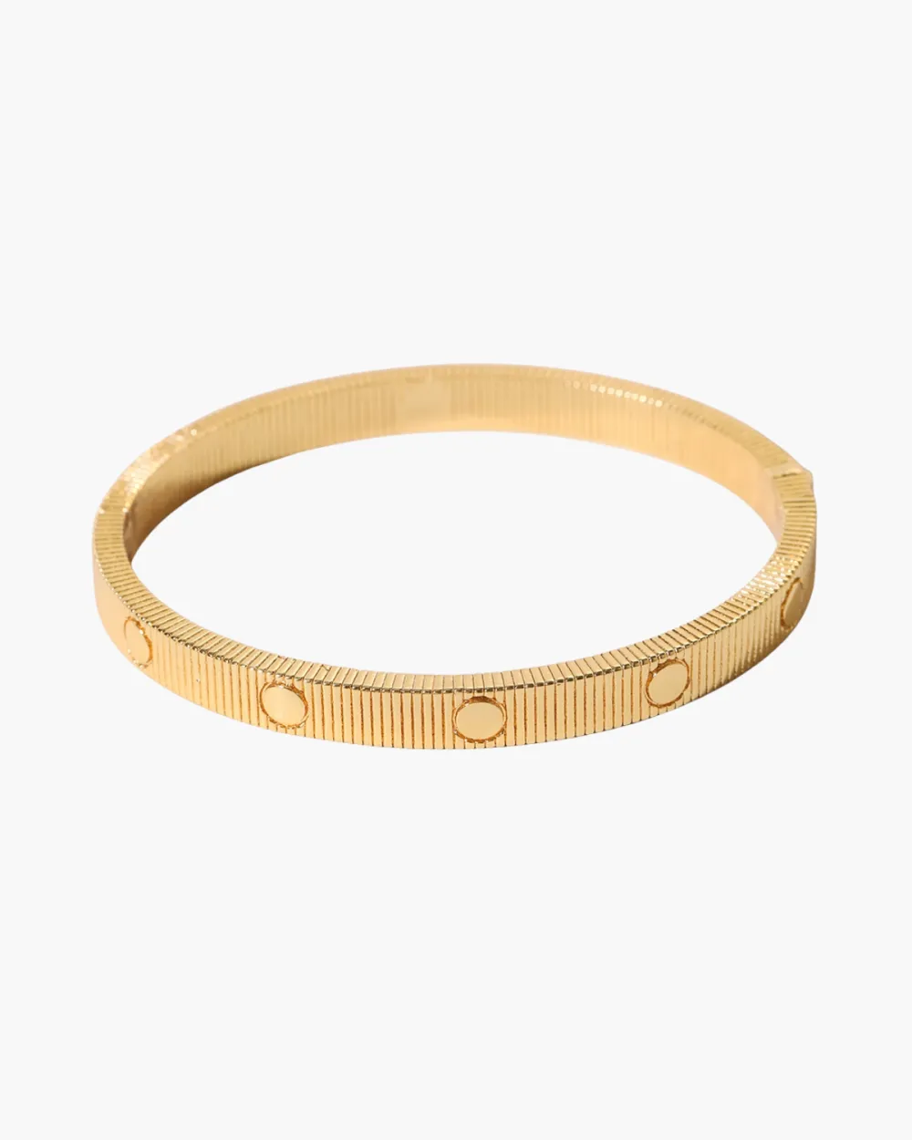 Ribbed Dot Bracelet