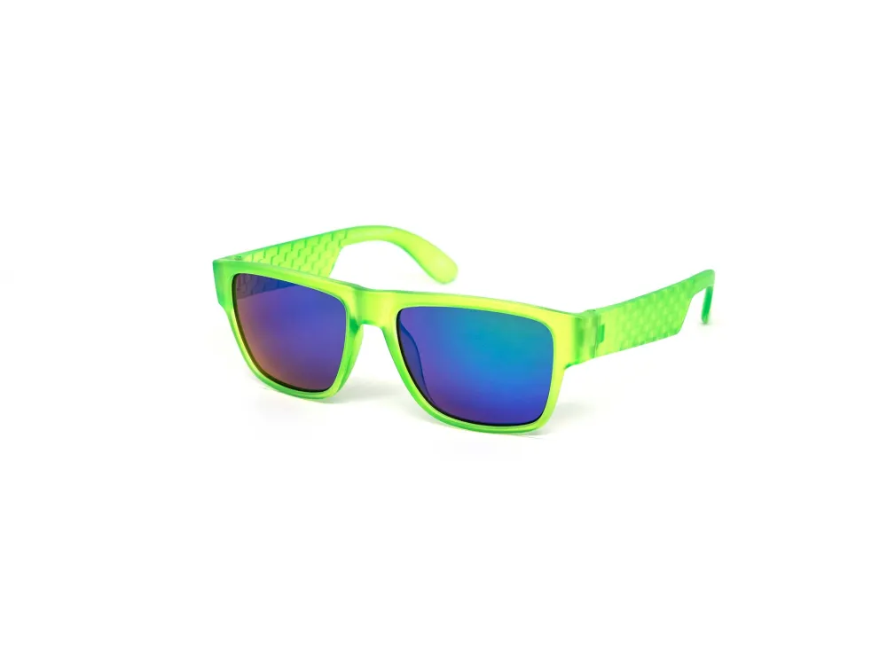 12-Pack Kids Classy Square Color Mirror Sunglasses