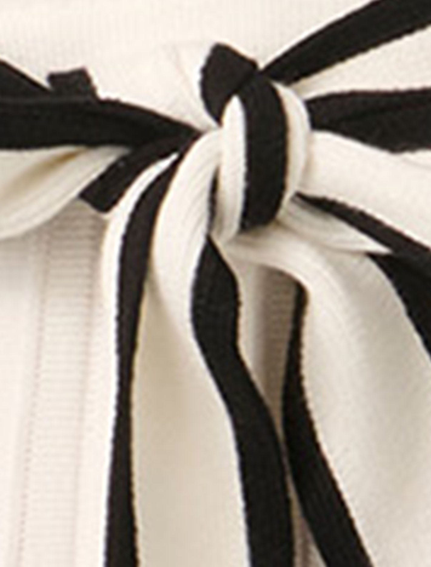 Tipped A Line Midi Dress