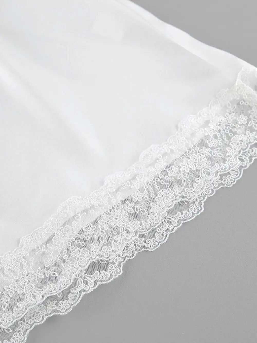 Lace Trimmed Coordinated Set