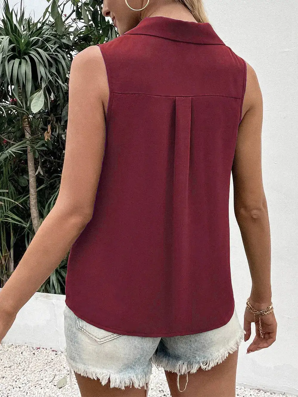 Button Up Tank