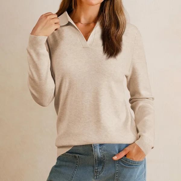 Women's Wool Blend Polo Shirts