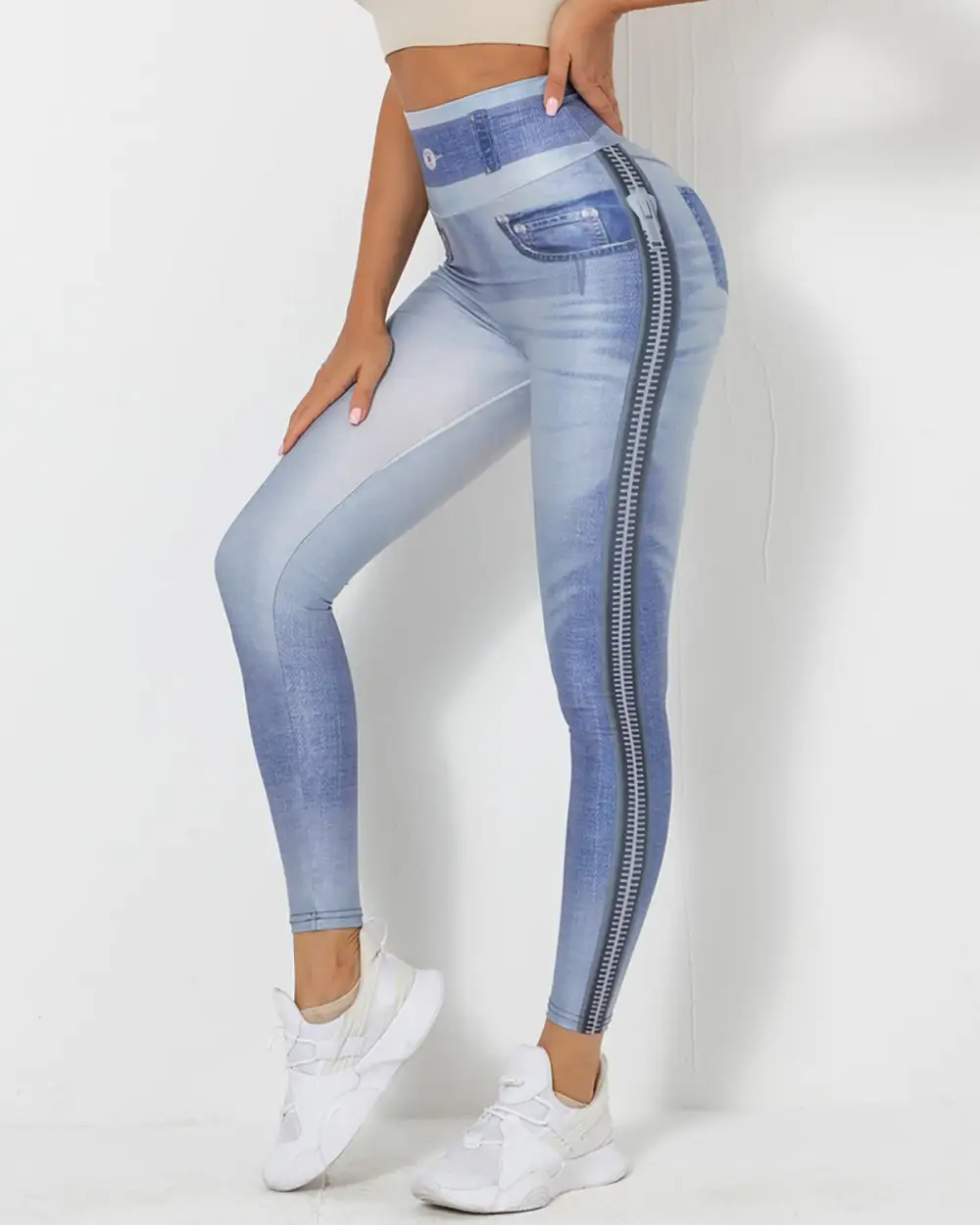 Pace Active Scrunch Denim Leggings
