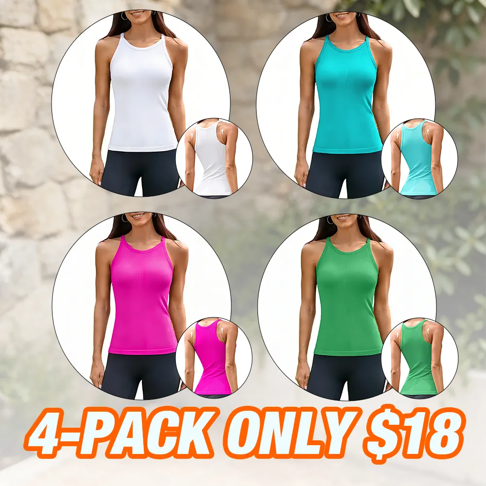 Women CoreFlex Ribbed Bra Tank with Built in Bra