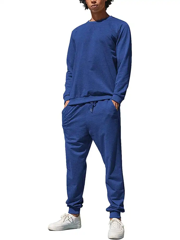 Athletic Casual Tracksuit Two Piece Set