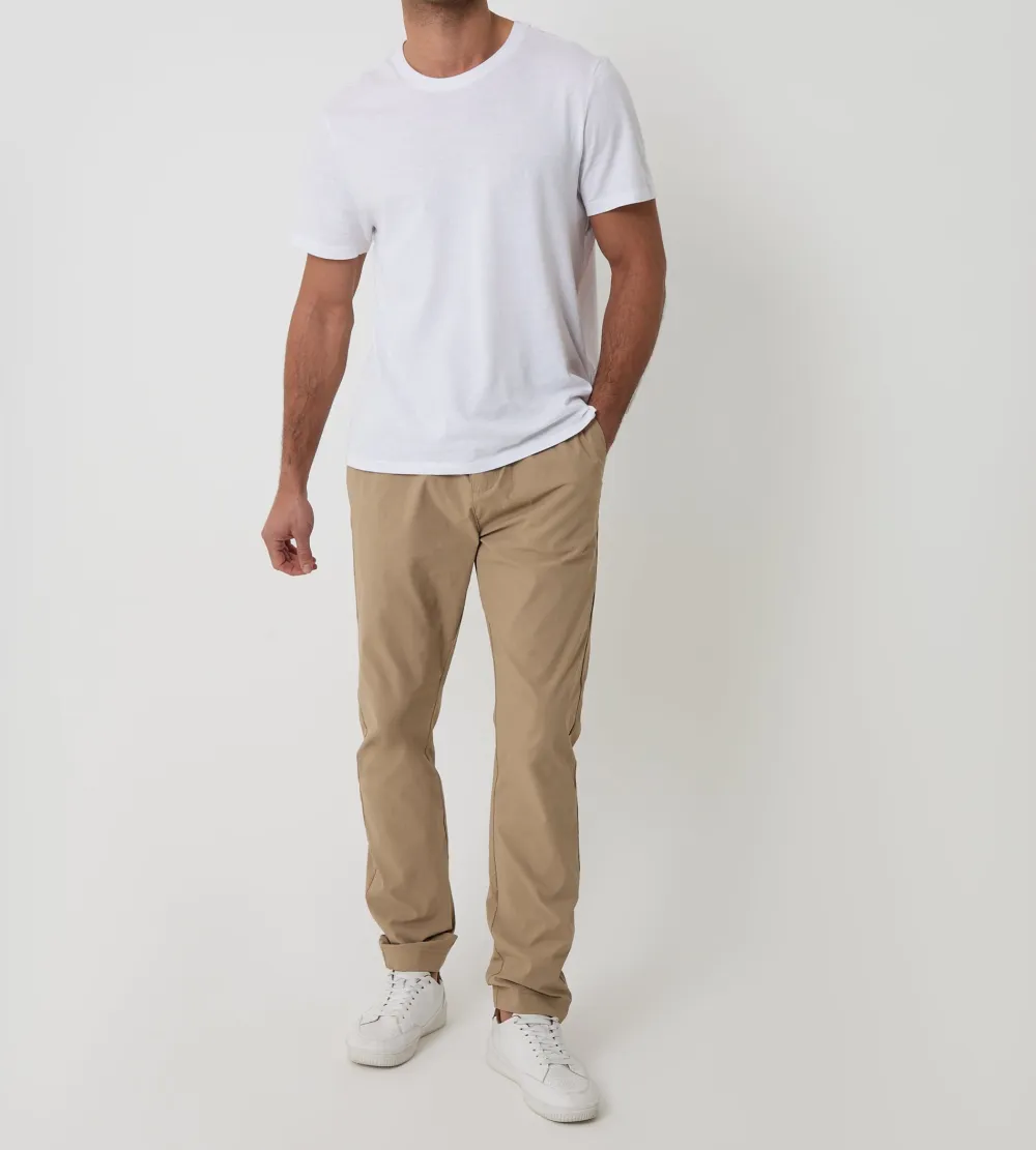 Men's Stone Slim-Fit Stretch Pants