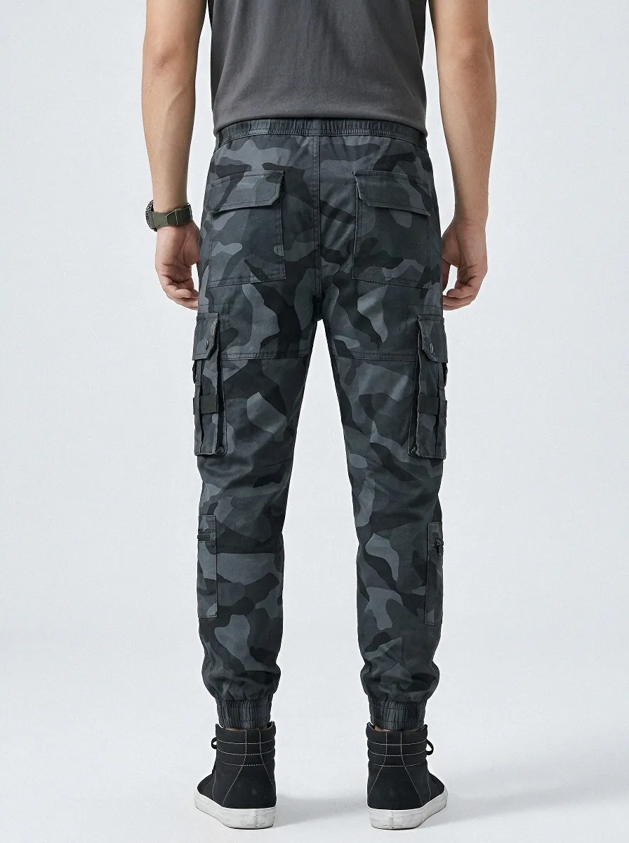 Street-Utility Camouflage Tactical Camouflage Cargo Pants