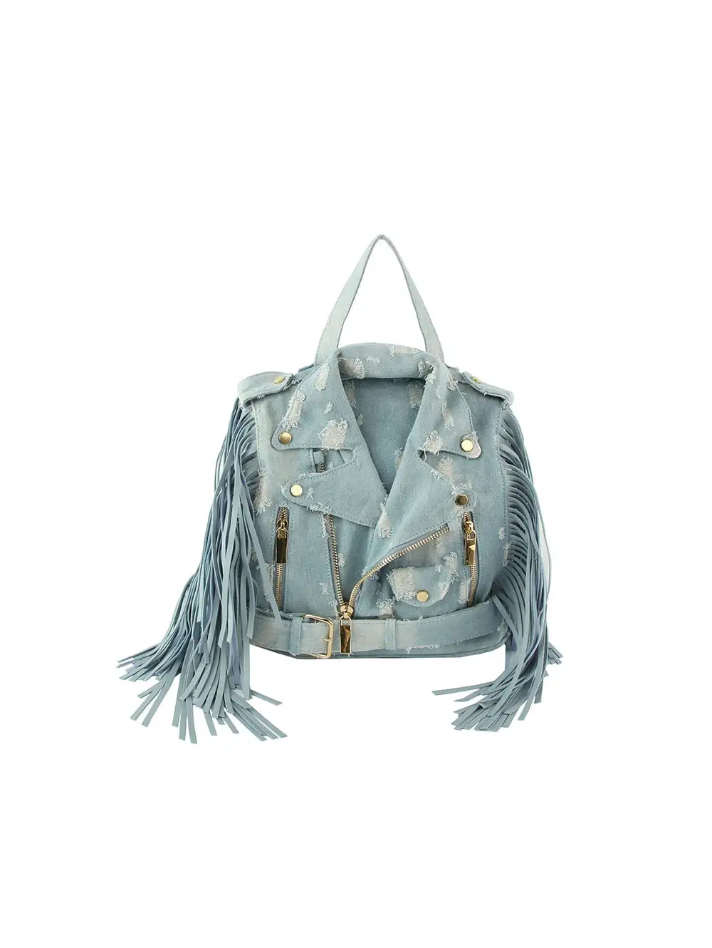 Fringe Jacket Inspired Backpack