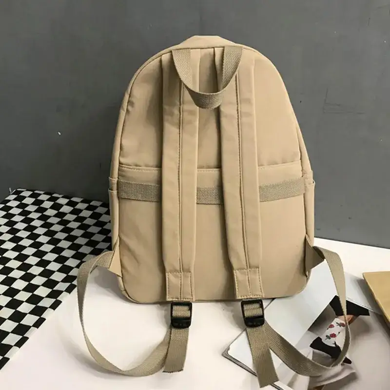 Zip Closure Everyday Backpack