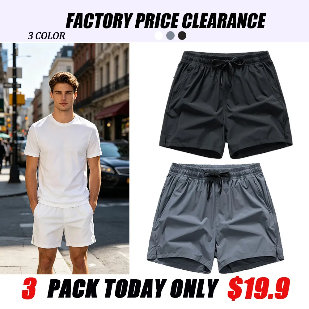 Men's breathable casual shorts
