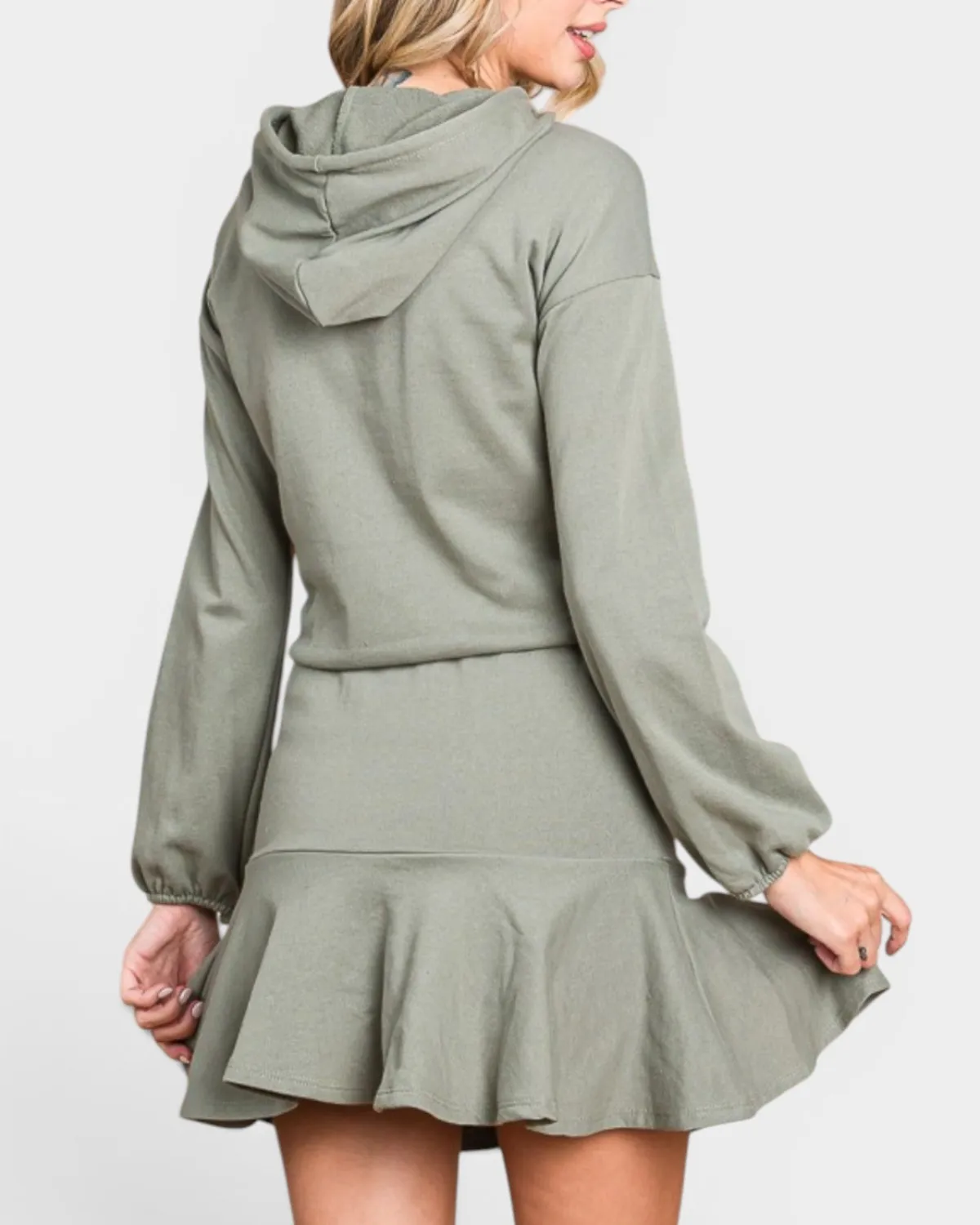 Hooded Mini Dress