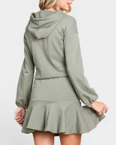 Hooded Mini Dress