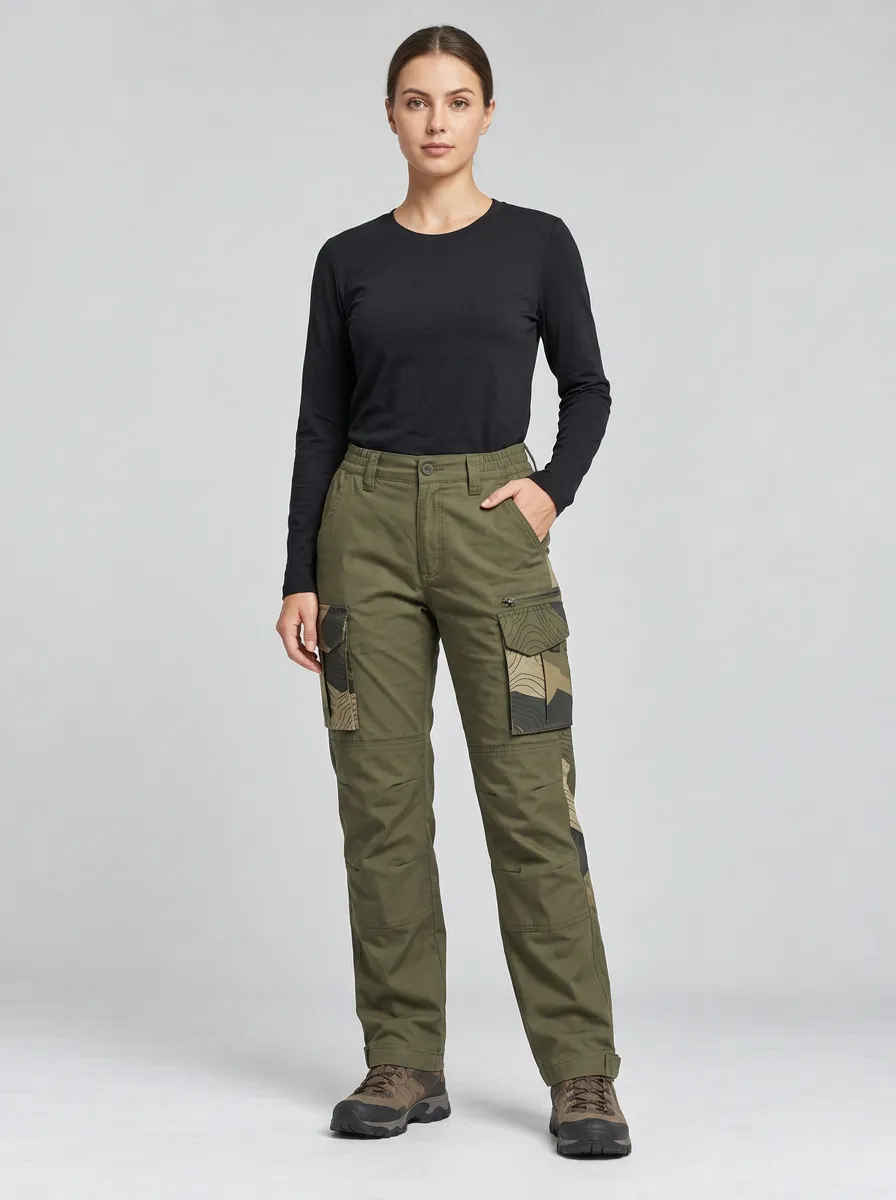 Unisex Trail Topographic Tactical Work Pants