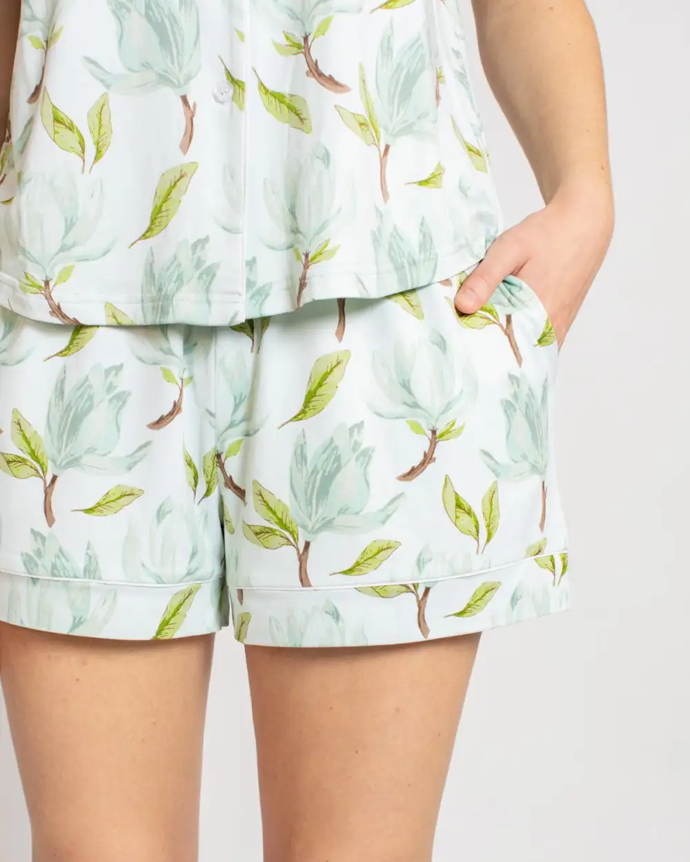 Comfortable Everyday Pajama Set Green