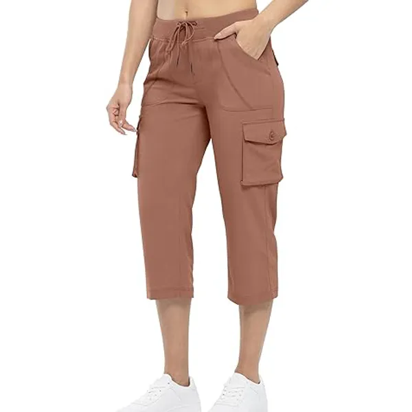 Women's lightweight work capri pants
