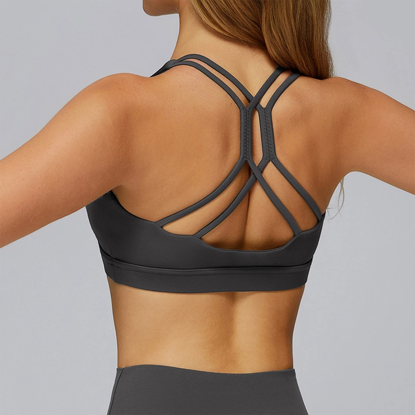 Crossover Back Sports Bra