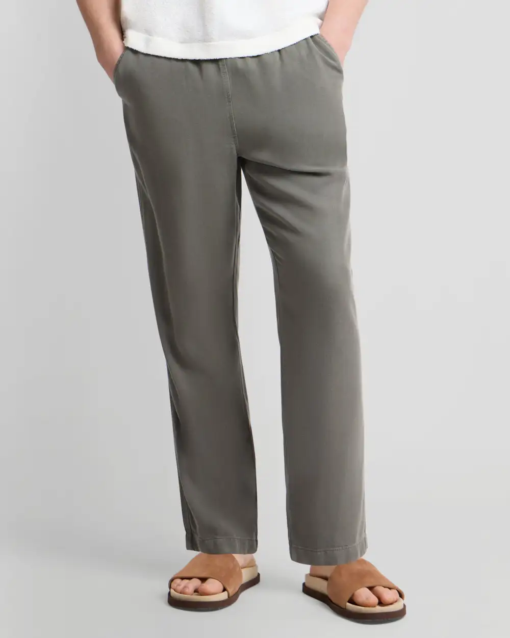 Relaxed Lyocell Beach Pants