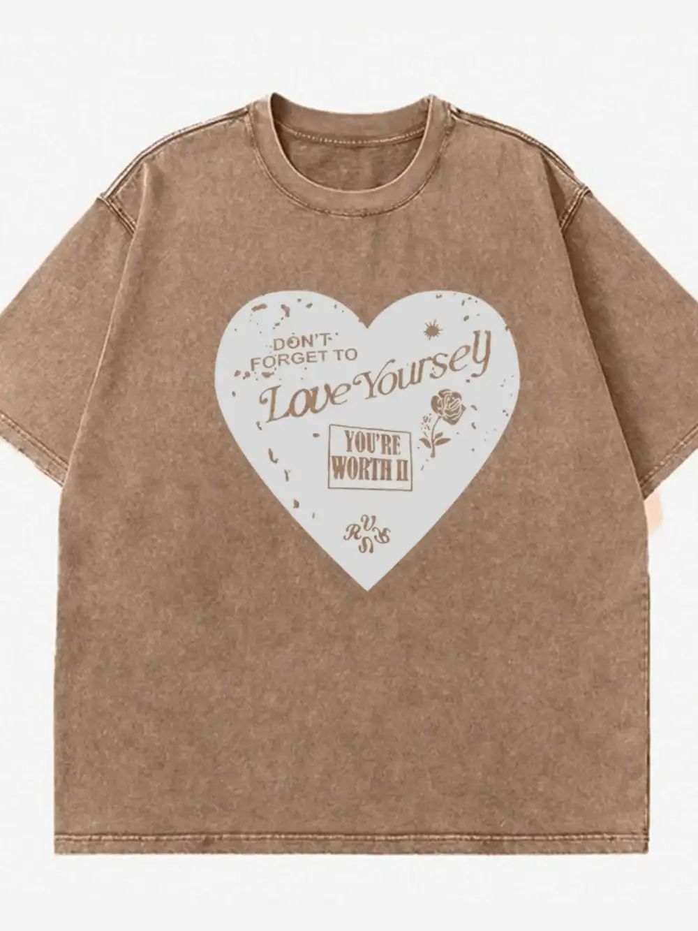 Easy-Wear Round-Neck Short-Sleeve T-Shirt