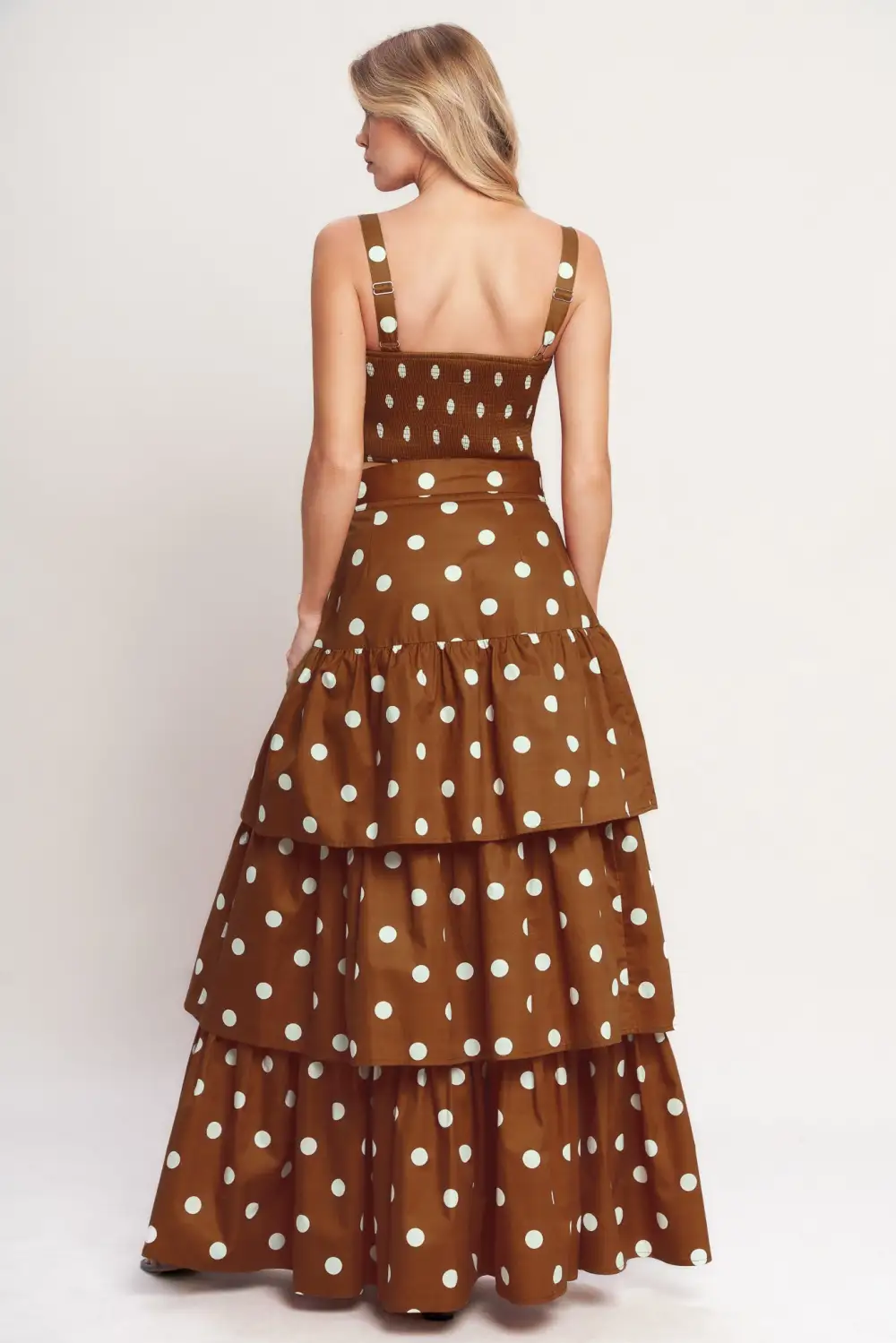 Sequin Belted Skirt