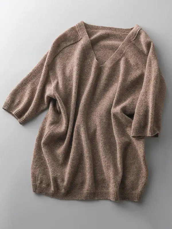 Urban V-Neck Pullover Sweater