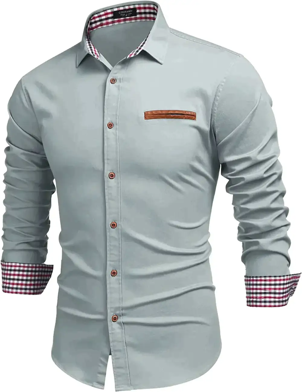 Casual Long Sleeve Button Denim Shirt