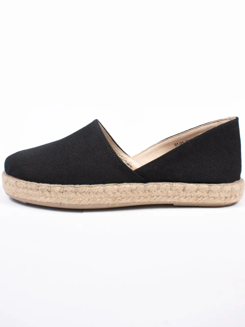 Women's Refined Equestrian Canvas Espadrille Sandals