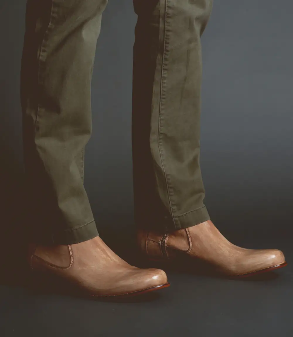 Chelsea Side Zip Leather Refined Ankle Boots