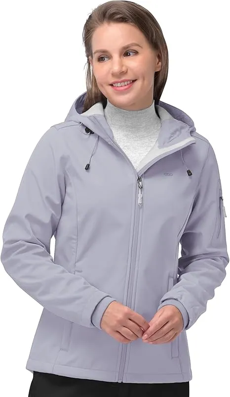 Women’s Softshell Fleece-Lined Jacket – Lightweight Warmth for Every Adventure