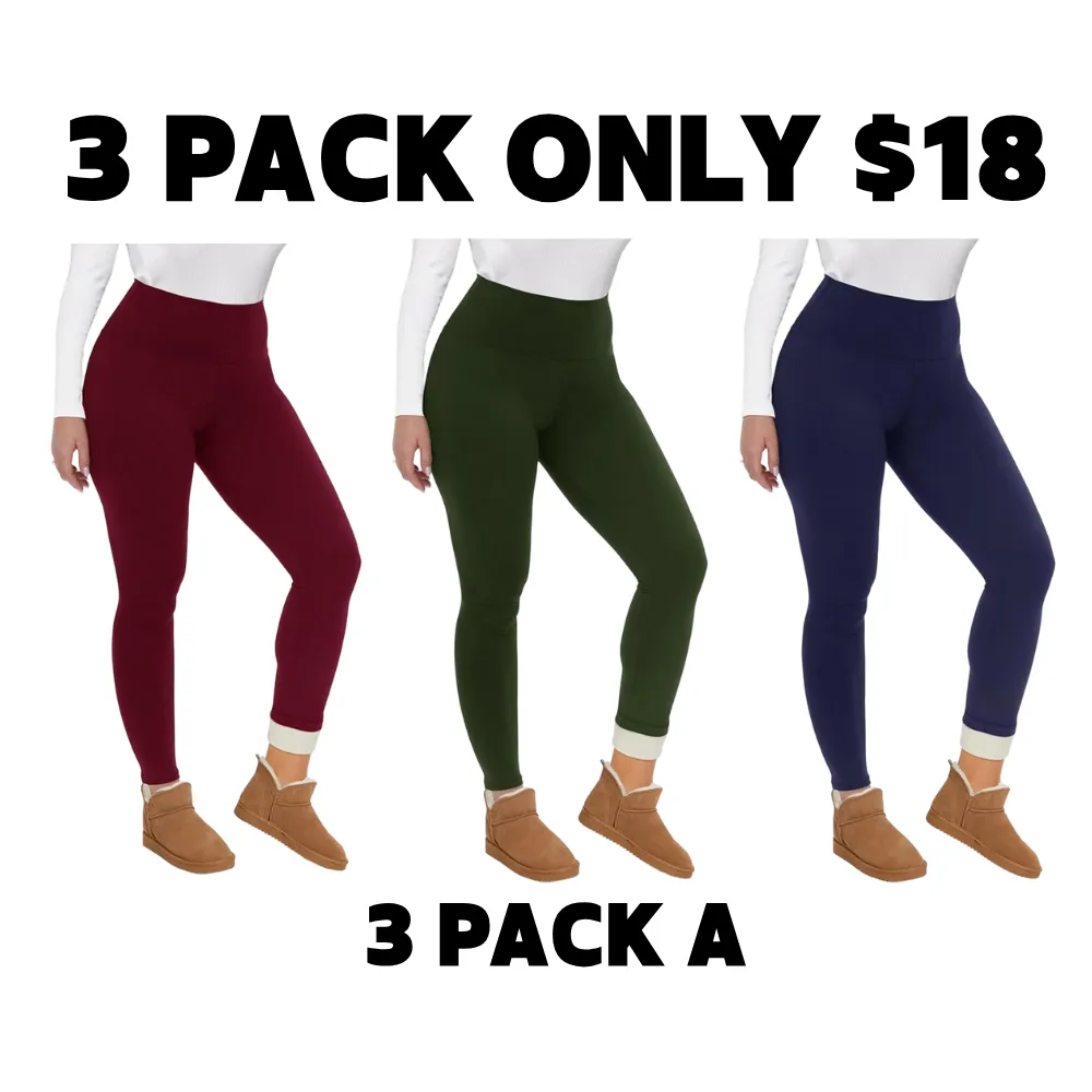 Thermal Thick FLeece Lined Leggings for Black Friday