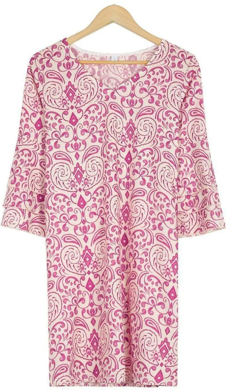 From this Moment Printed Mini Dress