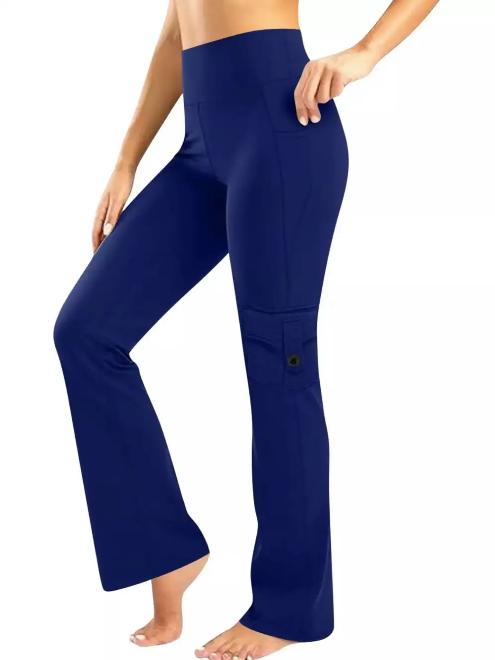 High Waist Pocketed Active Leggings