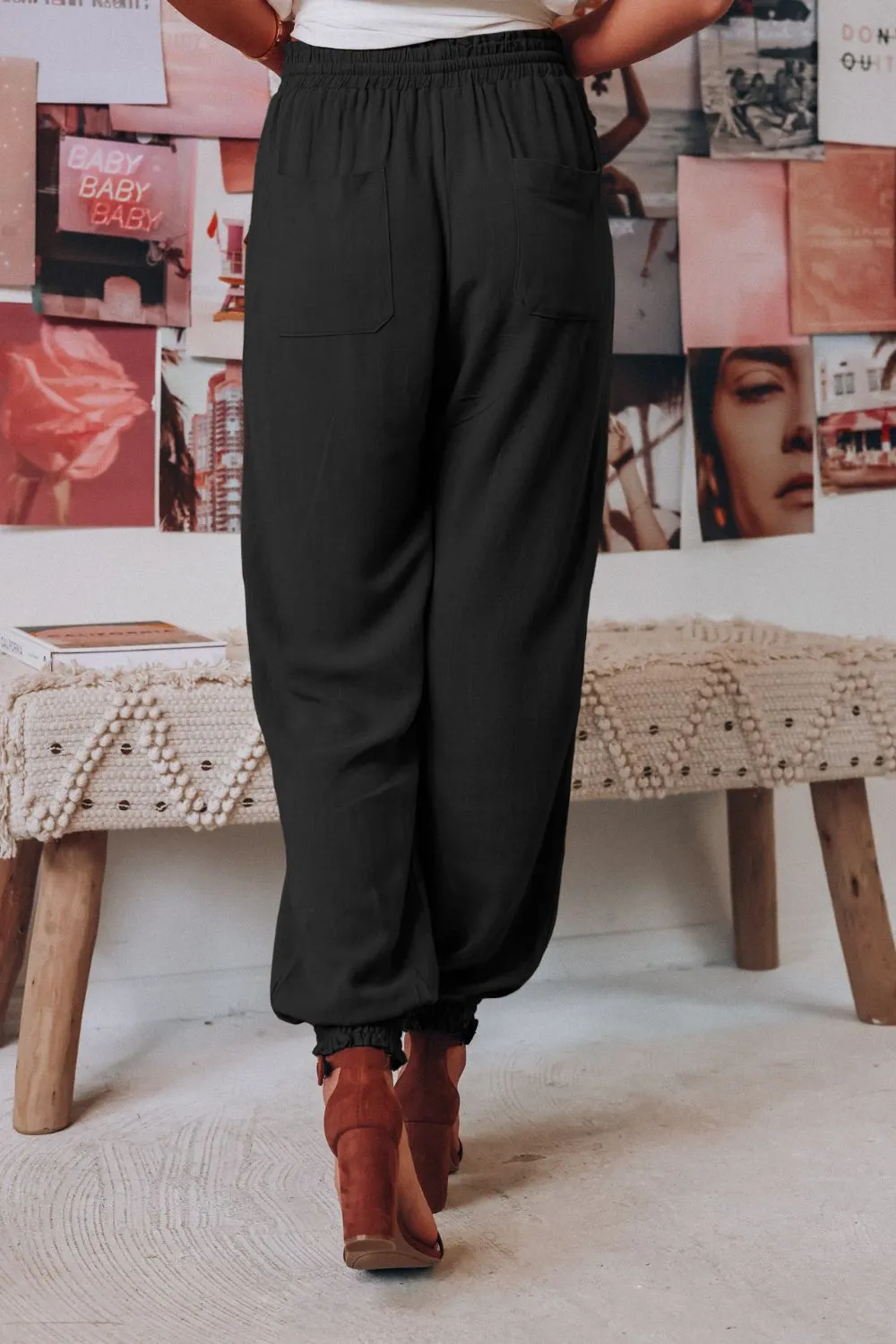 Relaxed Refined Pocketed Jogger Pants