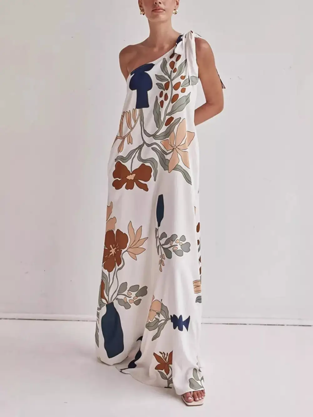 Floral Printed Maxi Dress