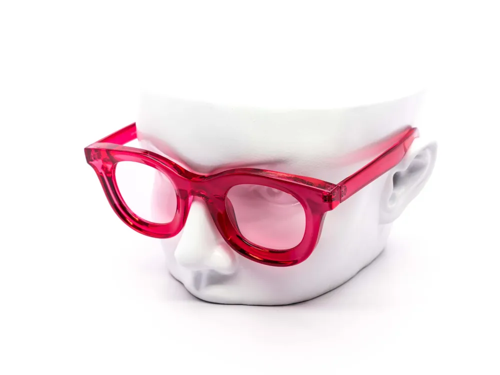 12-Pack Retro Round Translucent Sunglasses