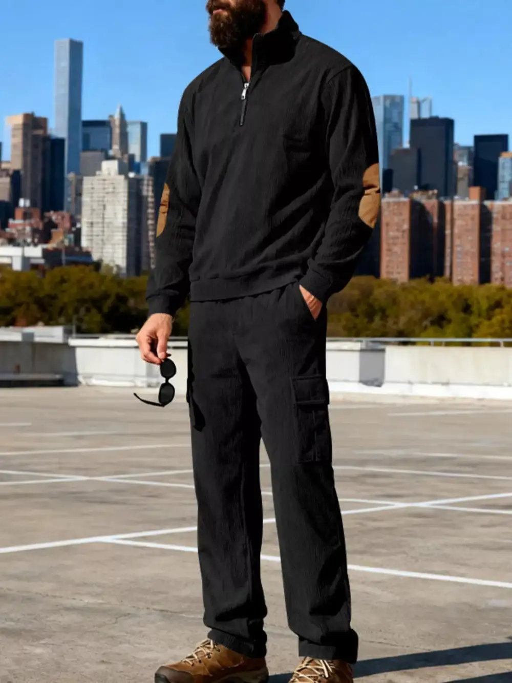 Men's Full Size Casual Long Sleeve Top