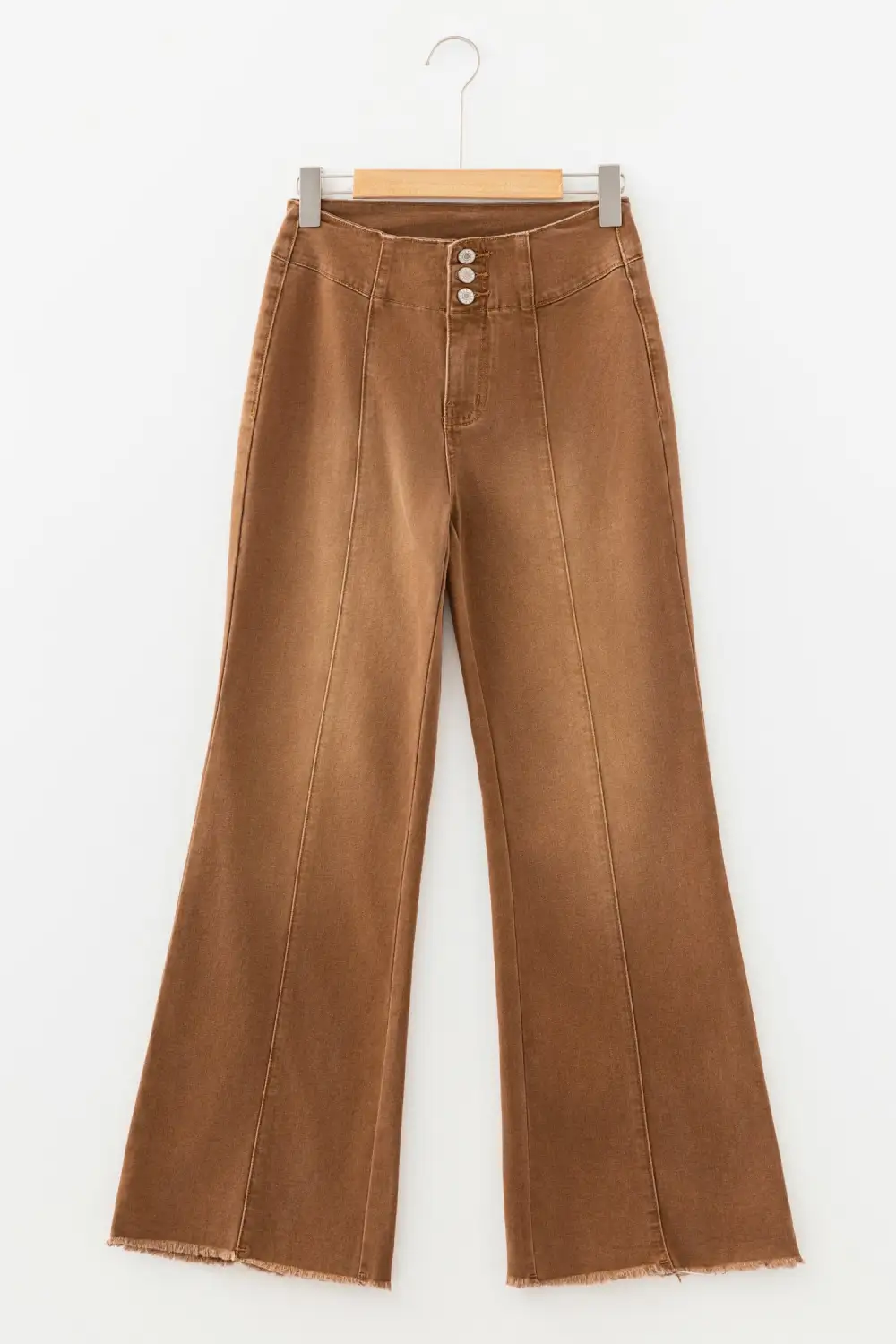 Straight Leg Clean Denim Jeans