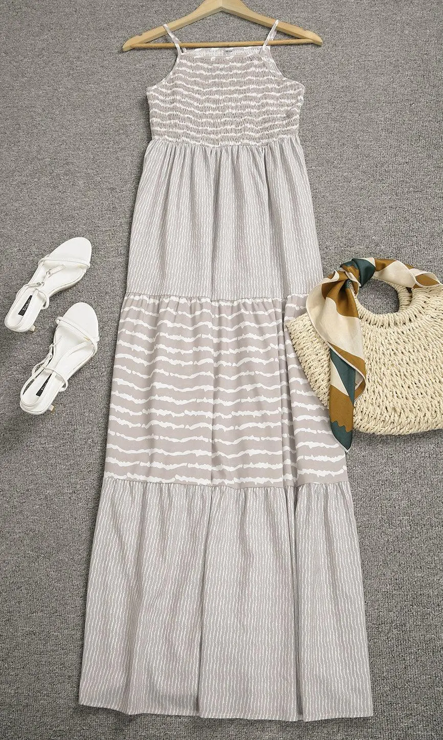 Always a Good Choice Printed Maxi Dress