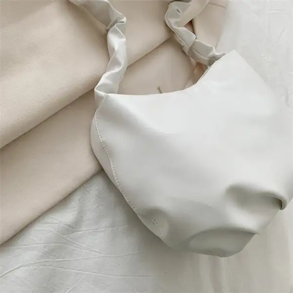 Structured Casual Shoulder Bag