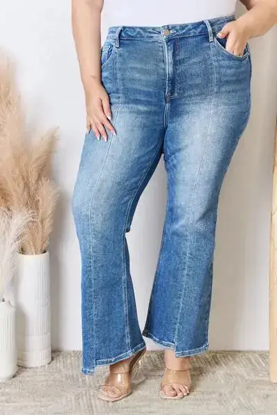 Airy Flowing Denim Jeans