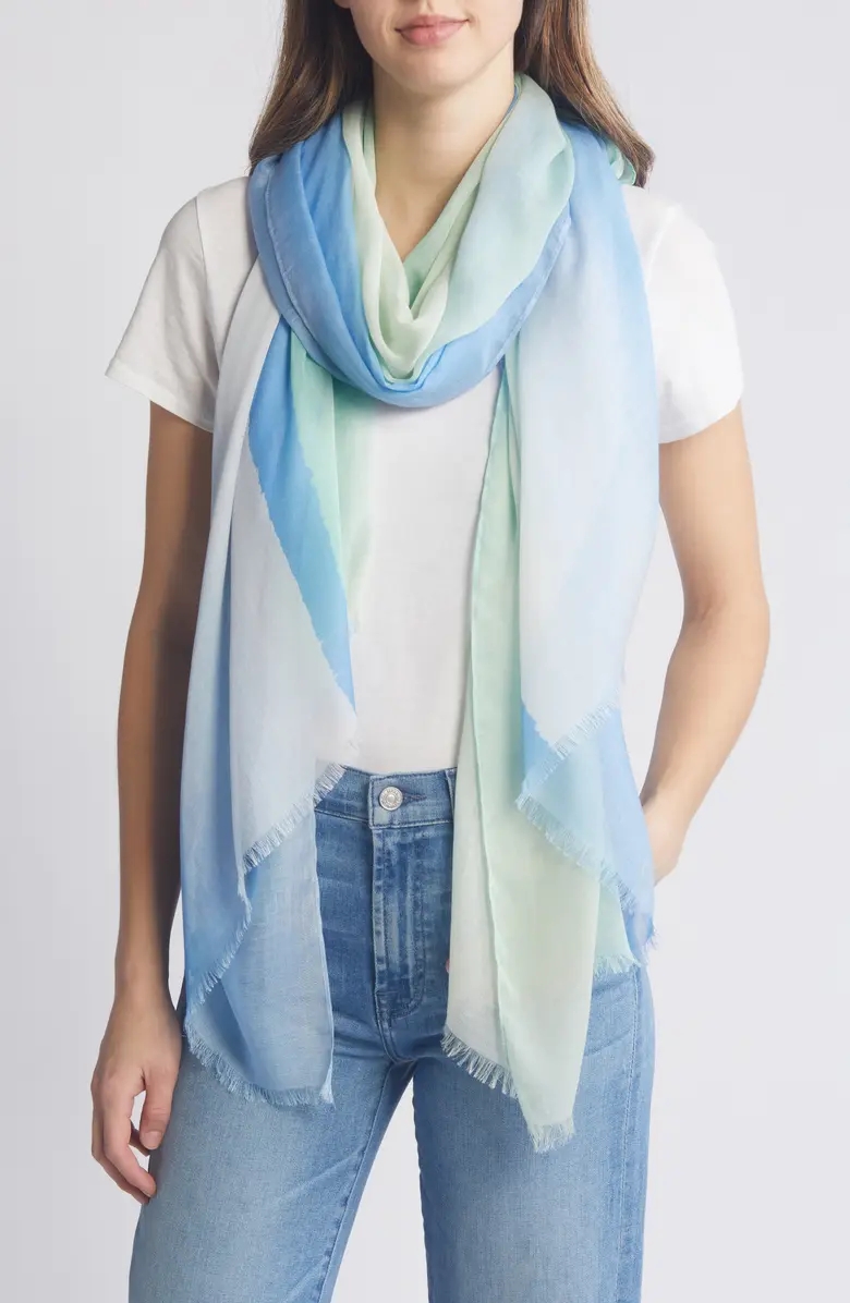 Print Modal & Silk Scarf