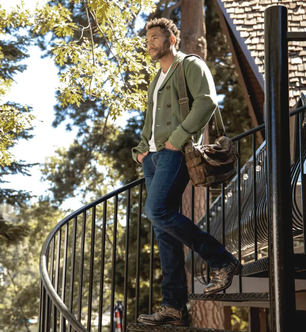 Back-Zip Streamlined Combat Boots