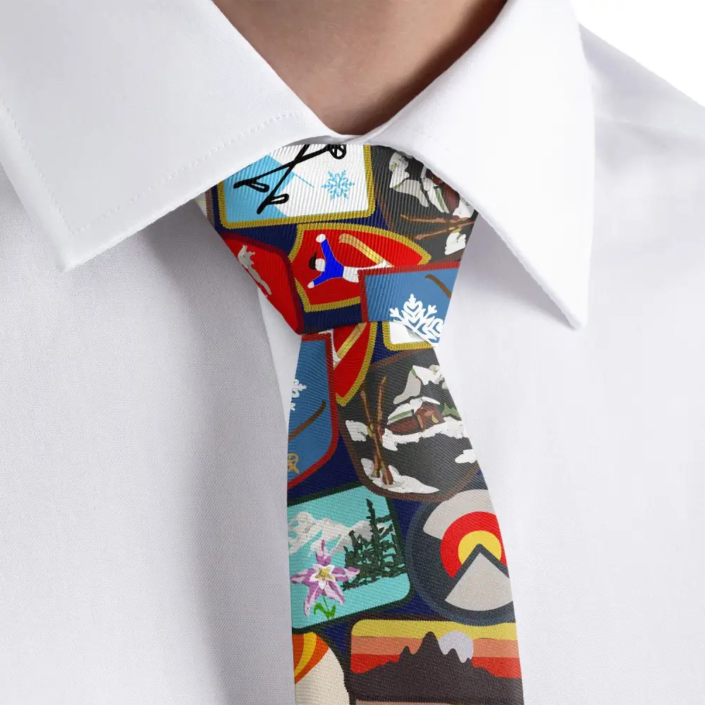 Vintage Pattern Necktie