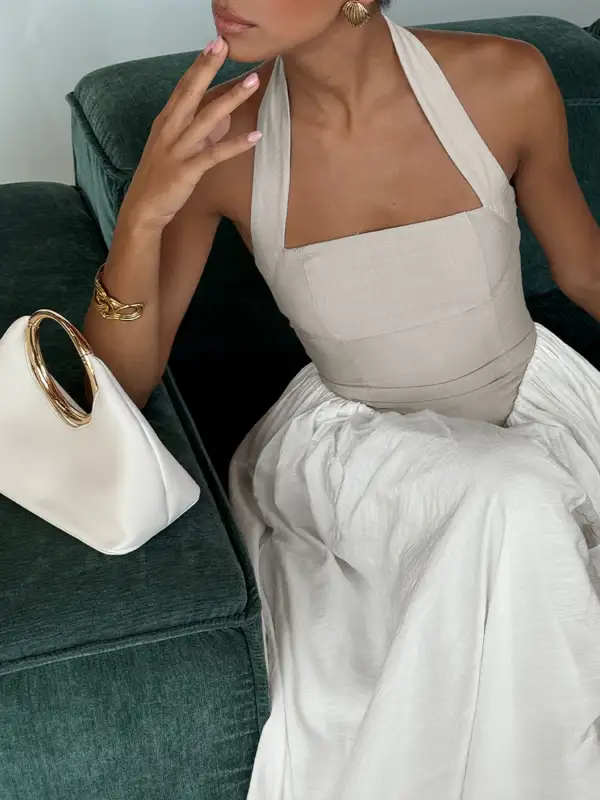 Halter Maxi Dress