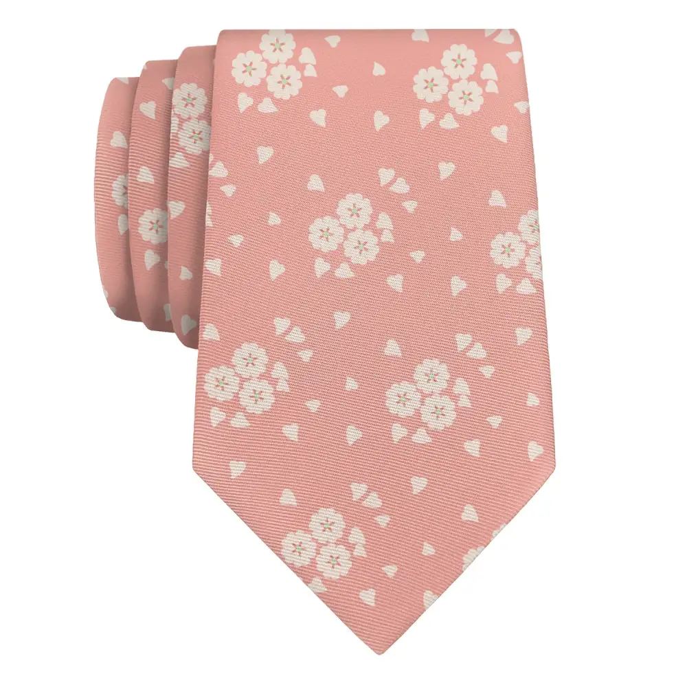 Cherry Blossom Pattern Necktie