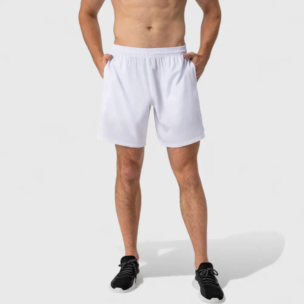 Refined Elastic-Waist Men's Athletic Shorts