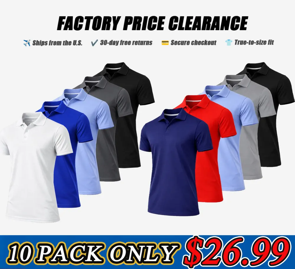 Men's quick-drying polo shirt